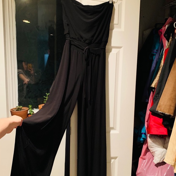 • White House black market retro strapless jumpsuit • - Picture 8 of 12